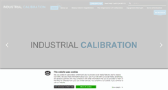 Desktop Screenshot of industrialcalibration.co.uk